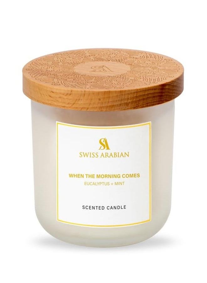 When the Morning Comes Scented Candle - Refreshing Eucalyptus & Mint Fragrance with Pine and Clove for an Energizing Start to Your Day - pzsku/ZD888EC8FE0A1A386E6BDZ/45/_/1732522811/d900ad51-98ba-45b8-8f8c-9c04898b56c3