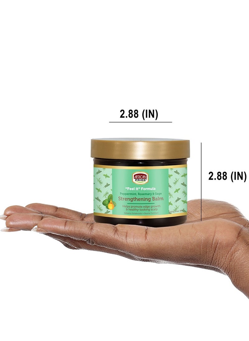 African Pride - Strengthening Balm With Peppermint Rosemary And Sage 113 g - Image 1