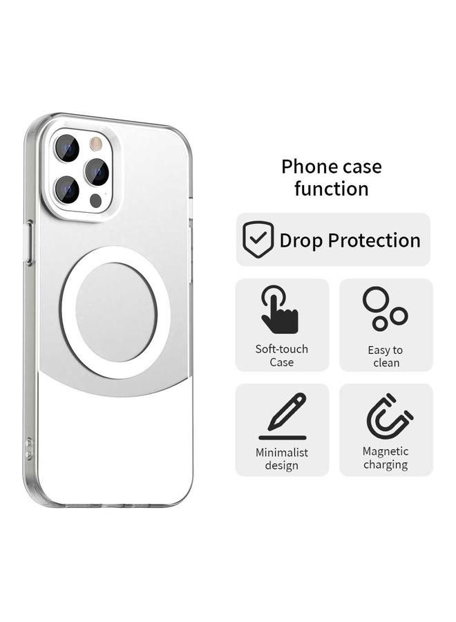 Zaboon Case For iPhone 12 Pro Color Blocking Series MagSafe Magnetic PC Hybrid TPU Phone Case - Image 2