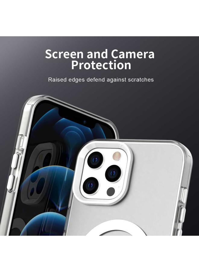 Zaboon Case For iPhone 12 Pro Color Blocking Series MagSafe Magnetic PC Hybrid TPU Phone Case - Image 5