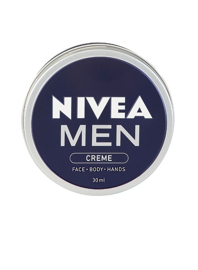 Nivea Men Face, Body And Hands Cream 30ml - Image 1