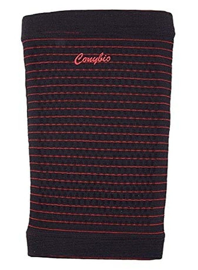 Conybio FIR Knee Brace - Contains Bio-Ceramic Material which Emits Far Infrared Rays (FIR) - Helps Faster Recovery (2 Units - 1 Pair) (X-Large) - Image 2