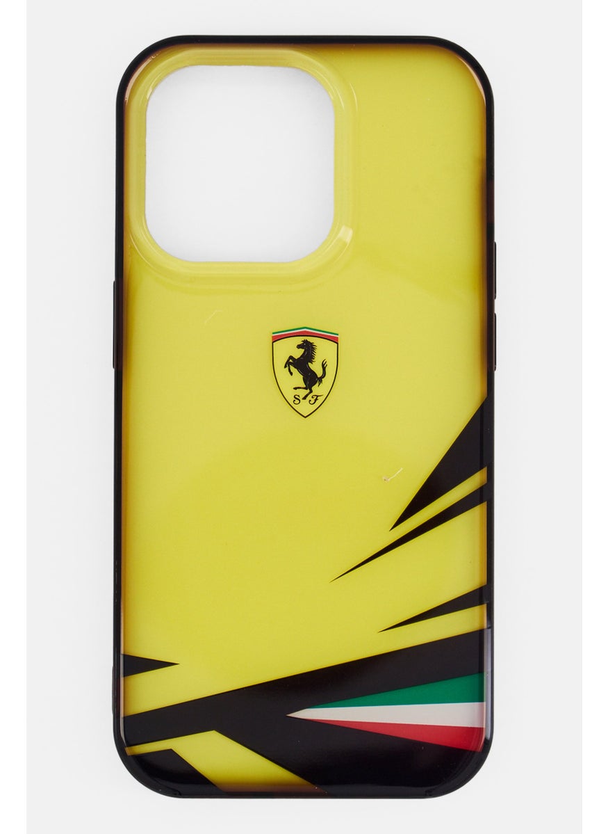 Scuderia Ferrari - PC TPU Case With Double Layer Print iPhone 14 Pro, Multicolor - Image 1
