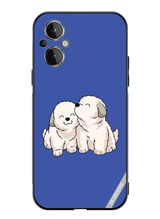 VR CREATIVE Protective Case Cover For OnePlus Nord N20 5G Cute Puppies Design Multicolour - Image 1