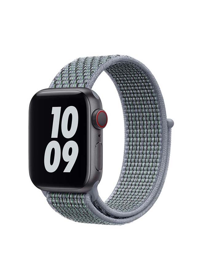 Perfii Replacement Band For Apple Watch Series 6/SE/5/4/3/2/1 Obsidian Mist - Image 2
