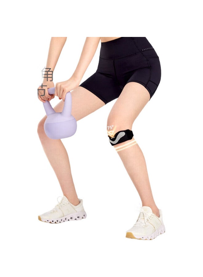 YOTTOY حزام الرضفة [عبوة من اثنين] دعامة رياضية للركبة للرجال والنساء، مثالية للجري، قفز الحبل، والتسلق مع حماية الغضروف المفصلي - Image 1