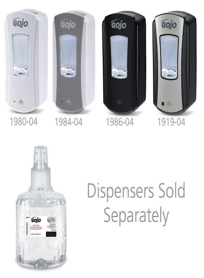 GOJO 191102CT Foam Handwash LTX Refill, 1200ml, 2/CT,Clear/Mild - Image 4