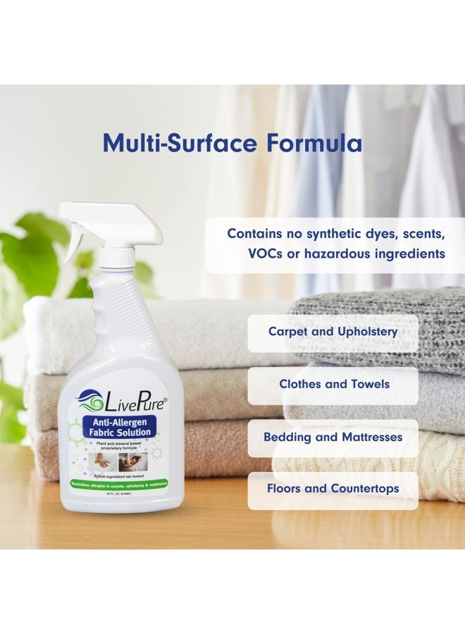 Live Pure Anti-Allergen 32 OZ Fabric Spray for Household Surfaces - Image 4