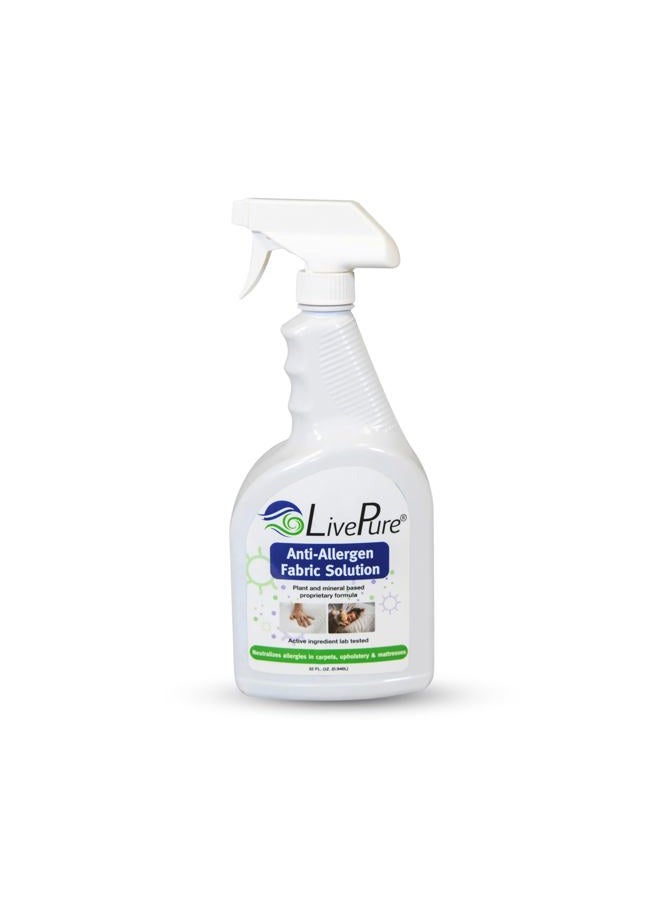 Live Pure Anti-Allergen 32 OZ Fabric Spray for Household Surfaces - Image 1