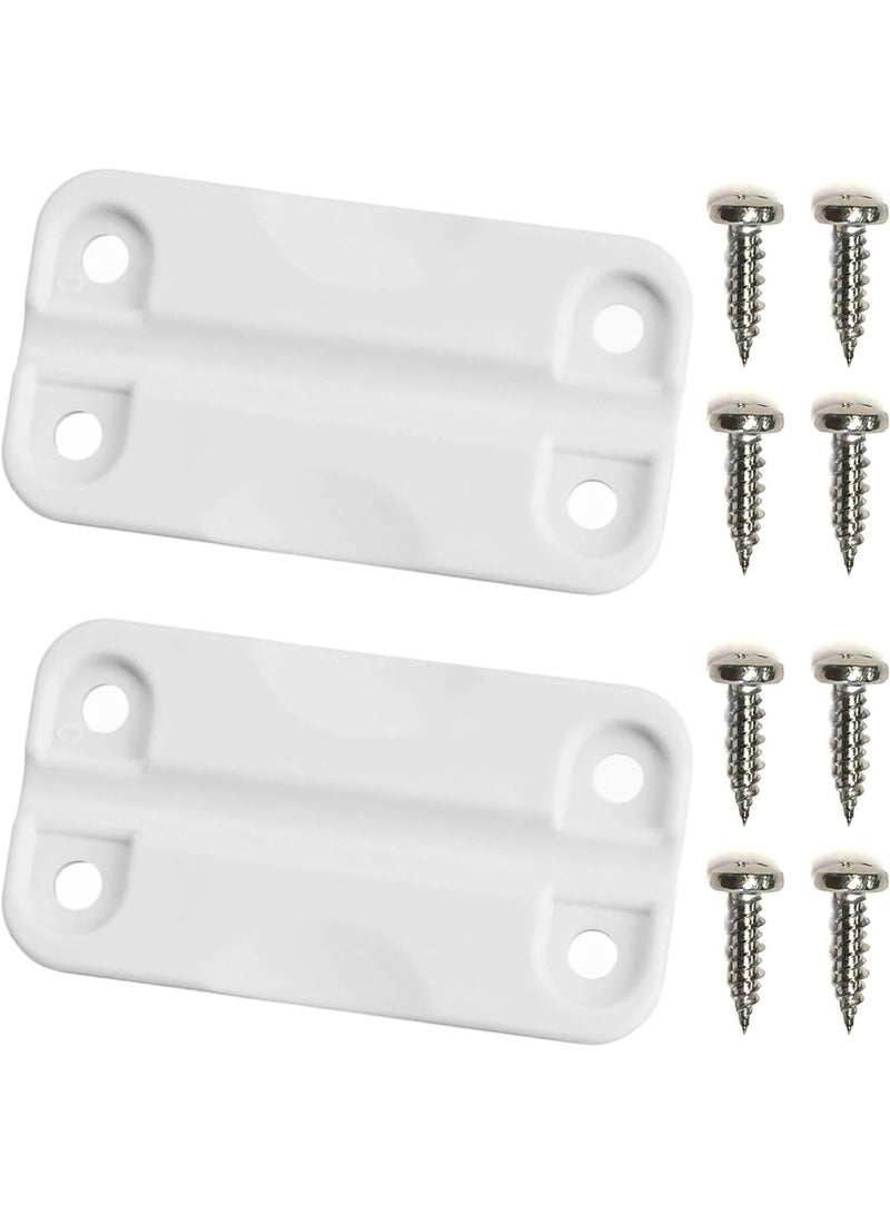 Igloo Igloo 24012 Plastic Hinges for Ice Chests (1-Pair), White, Standard Size, Contain UV Inhibitors - Image 1