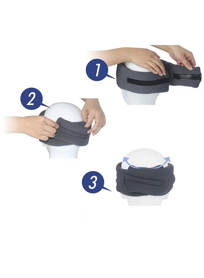 Sleep Mask Blackout - Comfortable & Breathable Eye Mask for Sleeping Adjustable Blinder Blindfold Airplane with Travel Pouch - Best Night Companion Eyeshade for Women Men Kid - Image 4