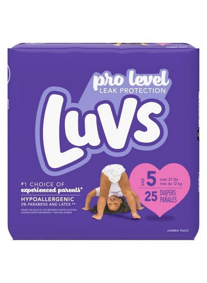 Luvs Diapers Ult Lkgrd Size 5 - Image 1