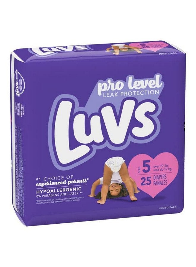 Luvs Diapers Ult Lkgrd Size 5 - Image 3