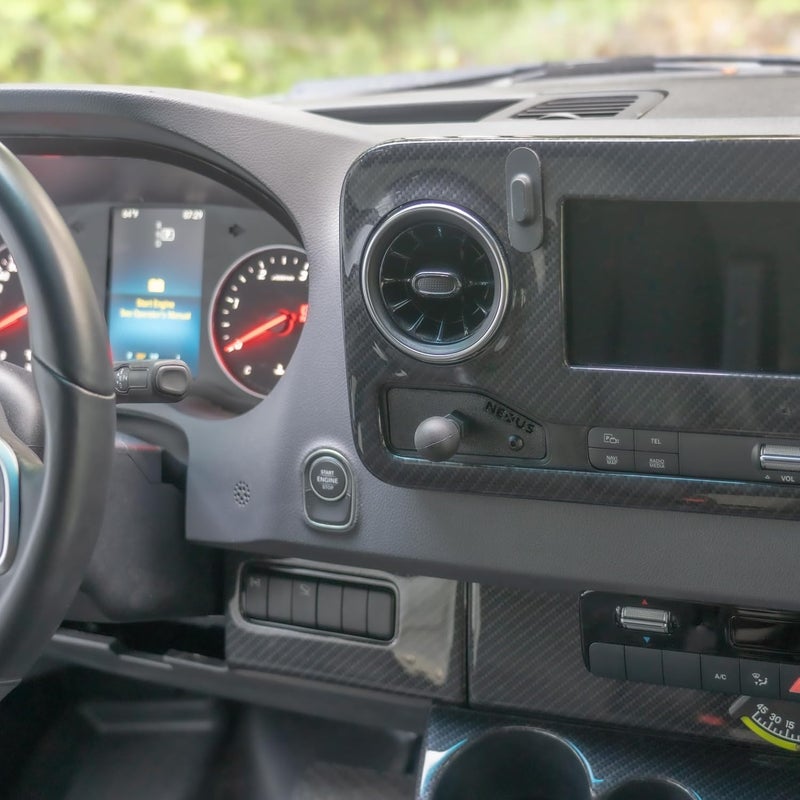 Nexus 1" Ball Mount Cubby Adapter for Mercedes-Benz Sprinter and Winnebago Revel Vans - Image 3