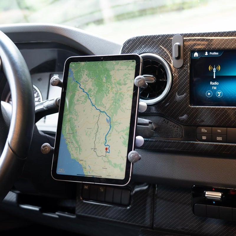 Nexus 1" Ball Mount Cubby Adapter for Mercedes-Benz Sprinter and Winnebago Revel Vans - Image 5
