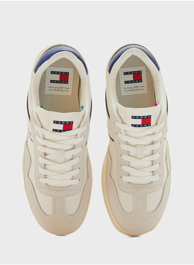 TOMMY JEANS Lace Up Low Top Sneakers