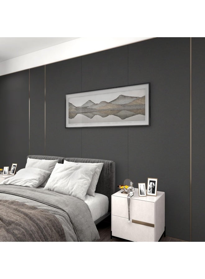 practicalws 157 inchx118 inch Grey Wallpaper Self Adhesive Peel and Stick Wall Pattern for Living Room TV Wall Store Backdrops Thick Wallpaper PVC DIY Decorative Roll - Image 4