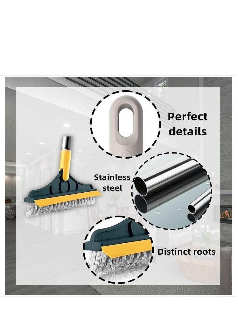 فرشاة البلاط والكشط 2*1 بمقبض طويل وتصل للاماكن الصعبه - Image 3