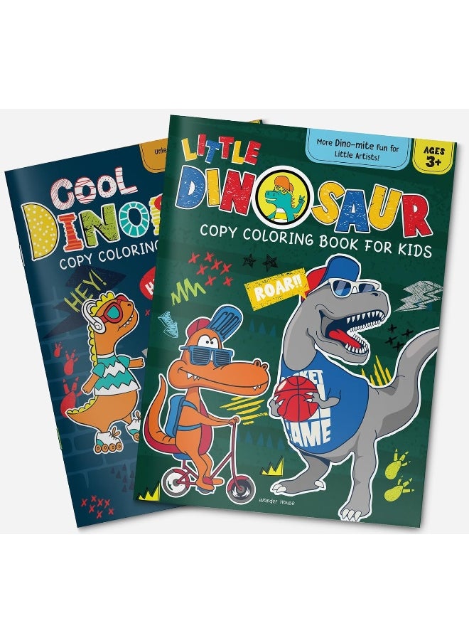 Little Dinosaur Copy Coloring Book for Kids  - Image 4