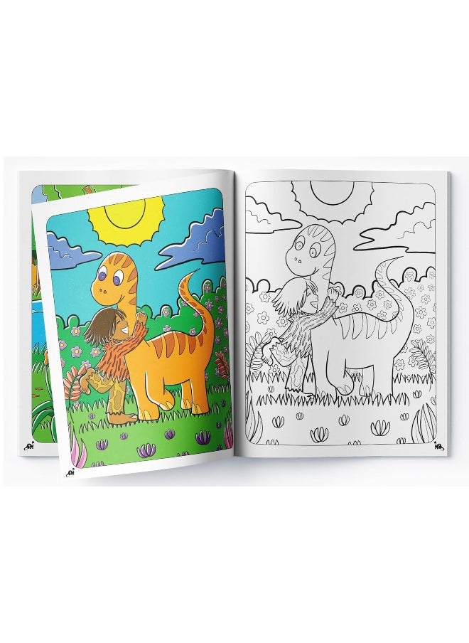Little Dinosaur Copy Coloring Book for Kids  - Image 5