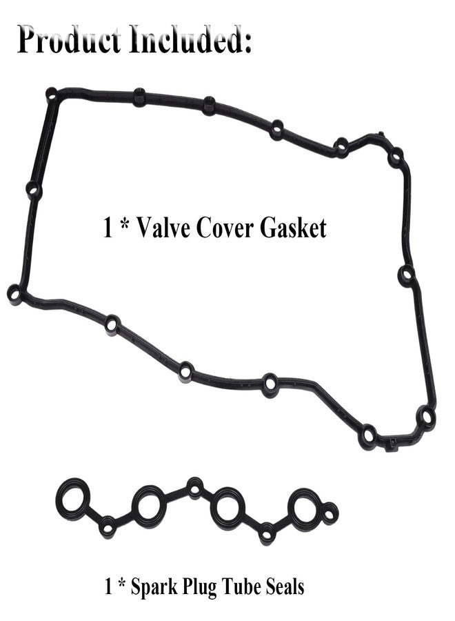 Quivimoro VS50698R for Chrysler 200 Sebring 2.4 Engine Cylinder Valve Cover Gasket Fit for Dodge Avenger Caliber Journey 1.8 2.0 2.4L, Valve Cover Gasket Set for 2007-2017 Jeep Compass Patriot OE# K04884763AA - Image 4