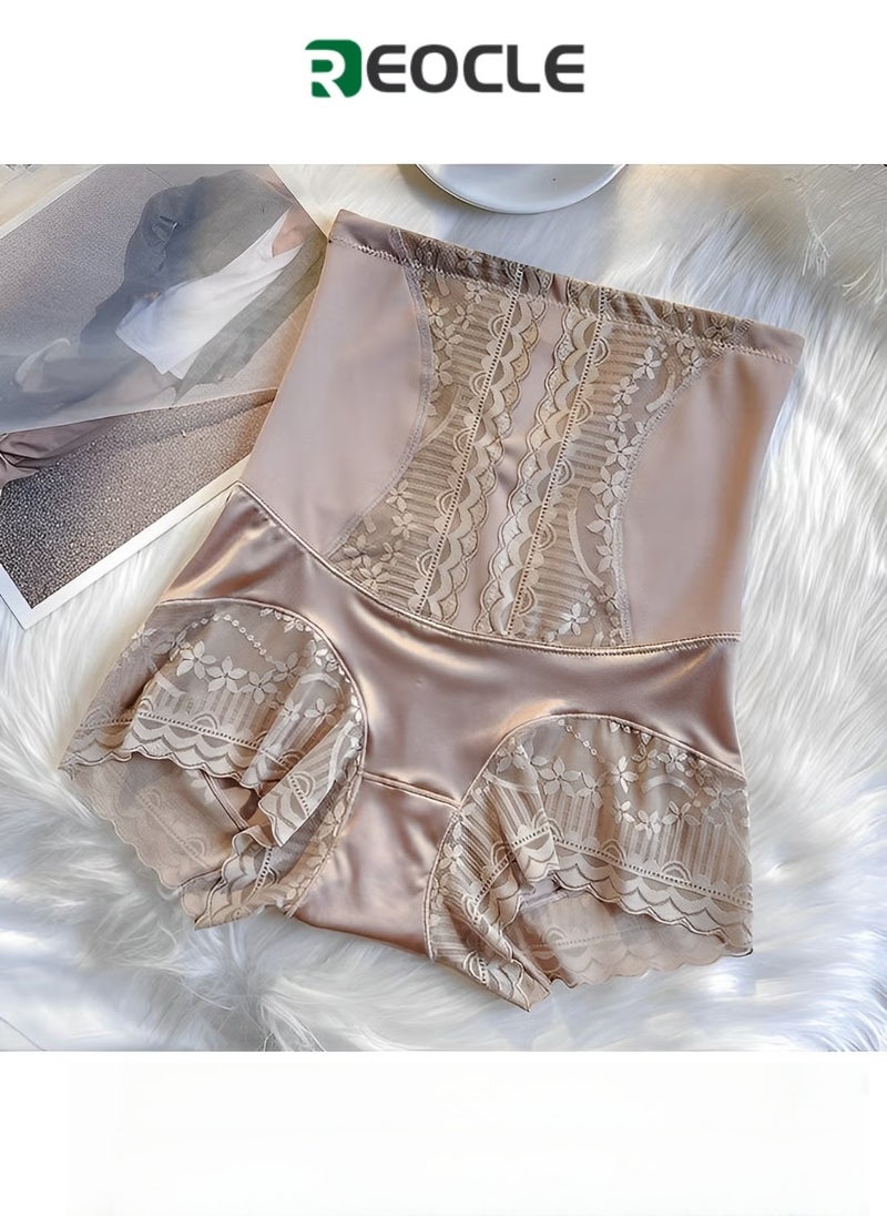 ريوكل ملابس داخلية نسائية لتشكيل الجسم بدون درزات من الدانتيل لتحسين شكل الجسم ملابس داخلية قصيرة مريحة وناعمة - Image 1