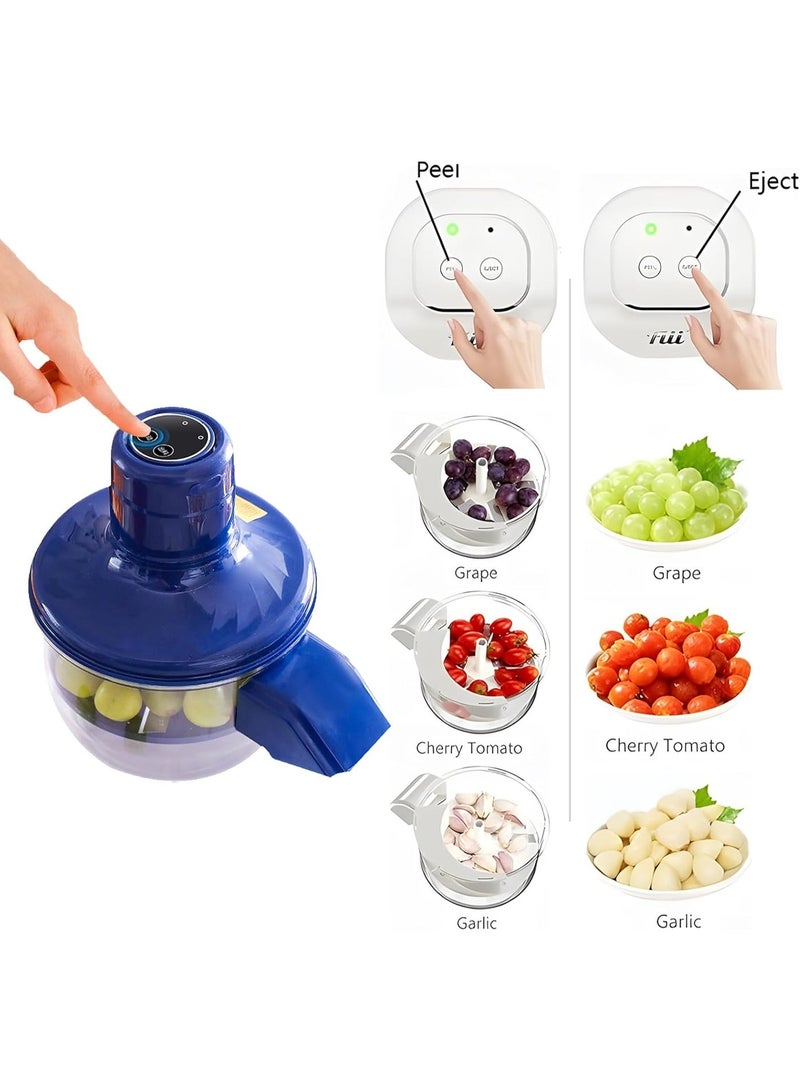 Electric Automatic Peeling Machine for Garlic, Grapes, Fruits & Vegetables - Image 4