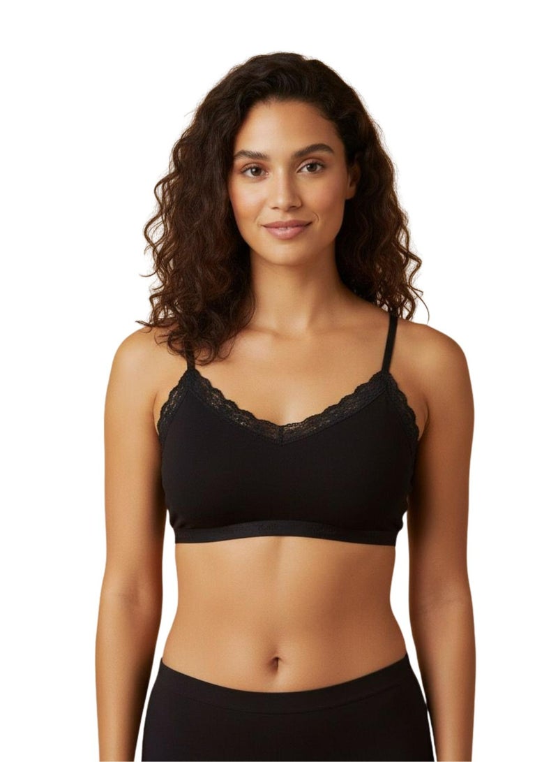 Kalia Pack of 2 Padded Dantel Bra for Women - Image 2