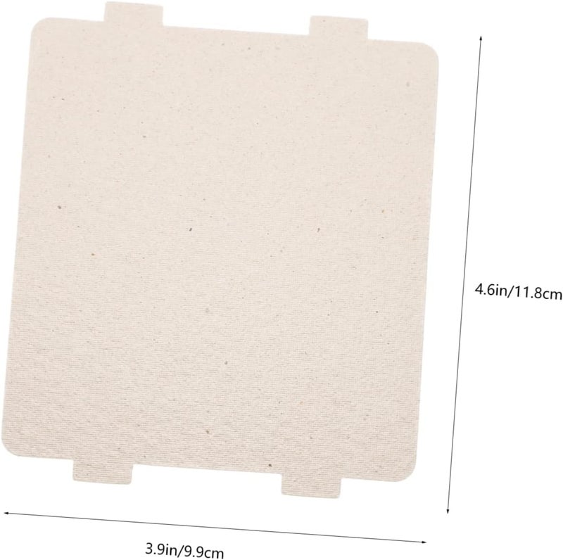 Vosarea 10Pcs Microwave Waveguide Cover Heat Resistant Mica Sheets for Microwave Oven Protection Insulating Mica Plates Essential Kitchen Accessories for Daily Use - Image 2