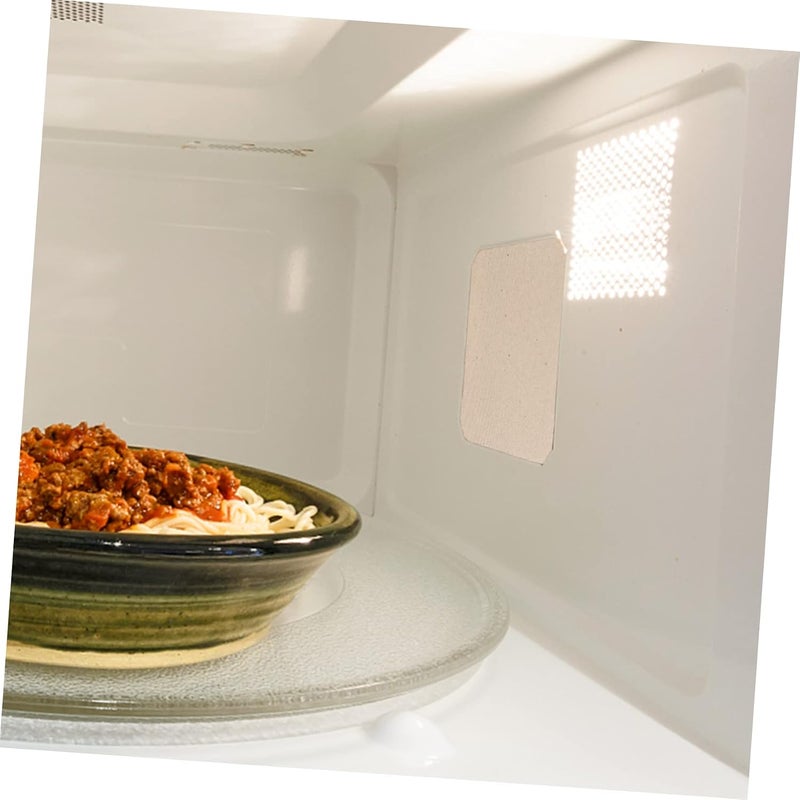 Vosarea 10Pcs Microwave Waveguide Cover Heat Resistant Mica Sheets for Microwave Oven Protection Insulating Mica Plates Essential Kitchen Accessories for Daily Use - Image 4