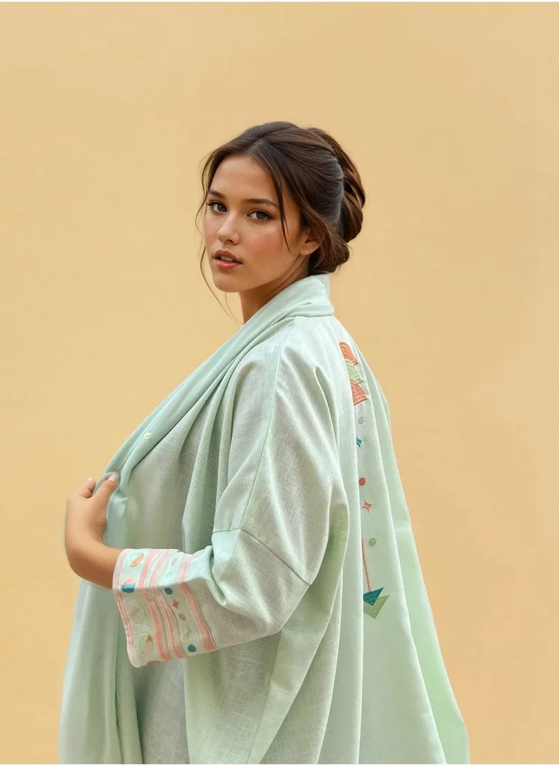 The Untitled Project The Birthday Abaya & Scarf Set