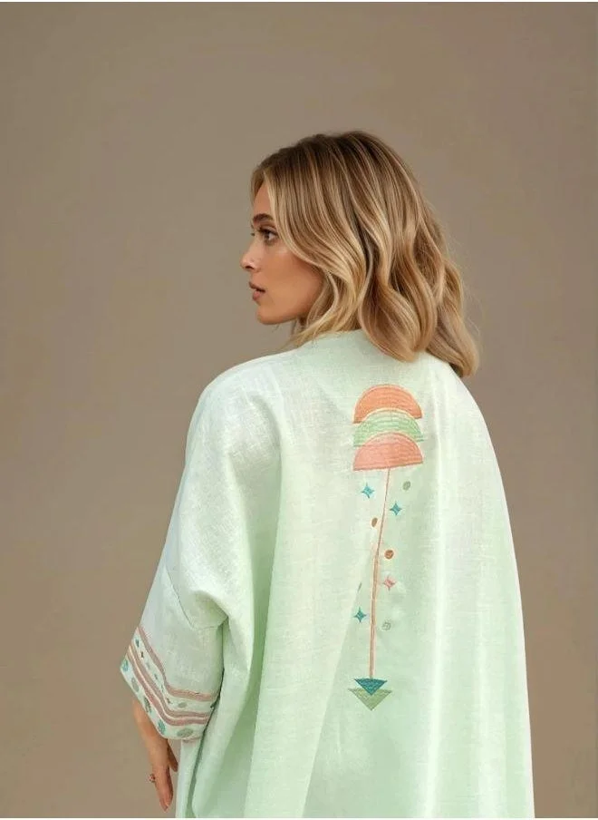 The Untitled Project The Birthday Abaya &amp; Scarf Set