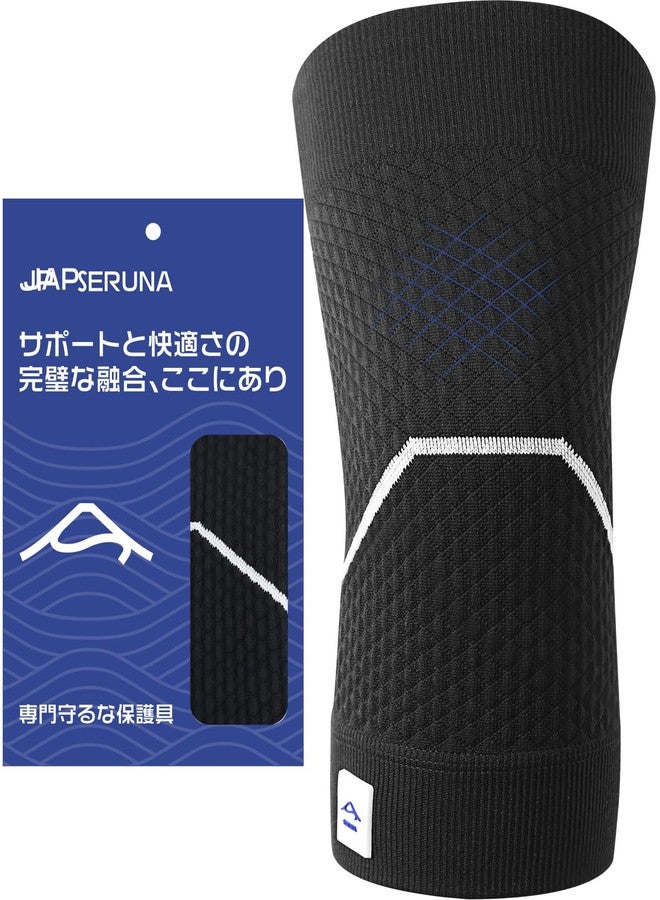 JAPSERUNA 3D Knit Knee Sleeve for Neuropathy & Nerve Pain Relief, Arthritis Support, Joint Stability - Lightweight Breathable Compression Sleeve for Running, Sports, Men & Women - Knee Brace for Swelling & Inflammation - Image 1
