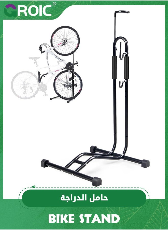 GROIC Bike Stand Bike Parking Rack,Bike Parking Stand,Bike Floor Stand Parking Rack，Bike Rack Bicycle Floor Parking Stand, Bike Storage Holder for Garage,Bicycle Storage  - Image 1