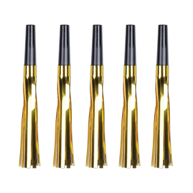 Partay Shenanigans Noise Maker 50 Pack Black and Gold Noise Maker for NYE New Years Eve Party Celebration - Image 3