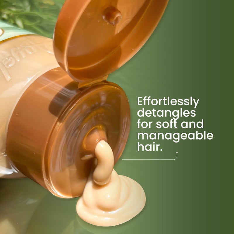Anyeluz Hair Conditioner with Rosemary and Hyaluronic Acid â€“ Strengthens, Shines, and Smooths, Ideal for All Hair Types, Enhances Manageability. - Image 3