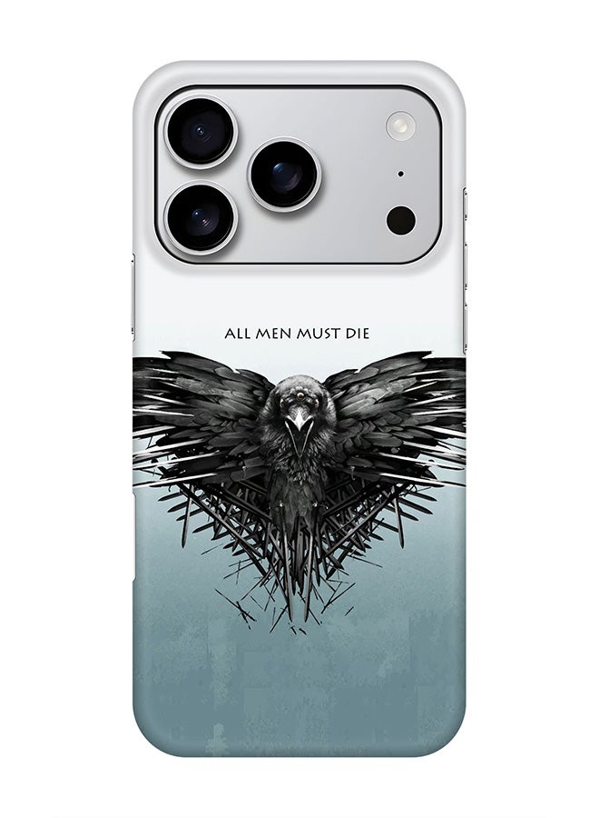 Stylizedd For iPhone 17 Pro,Case, [Compatible with MagSafe] Magnetic cover Slim fit Protection Matte, - GOT All Men Must Die