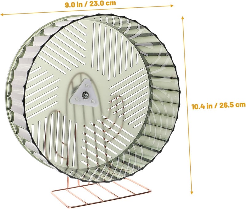 Gatuida Daily Use Hamster Wheel Stable Base Adorable Exercise Toy for Hamsters Hedgehogs and Chinchillas Support Stand - Image 2