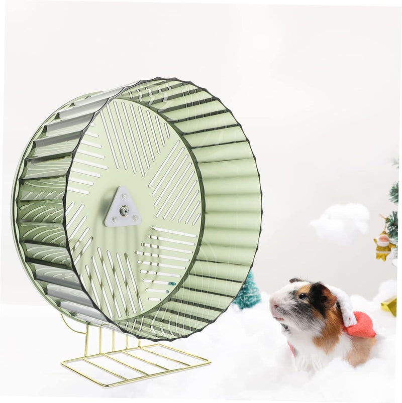 Gatuida Daily Use Hamster Wheel Stable Base Adorable Exercise Toy for Hamsters Hedgehogs and Chinchillas Support Stand - Image 5