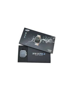 إكس إينوفا ساعة x-inova X10 ultra 2 افضل ساعة رياضية  اللون اسود تأتي ب 2 استيك مقاومة للماء والغبار بطارية قوية جدا إشعارات المكالمات والرسائل التحكم في الموسيقى البحث عن الهاتف التحكم عن بعد بالكاميرا  - Image 1