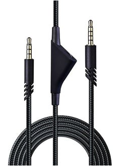 إيفرين كابل بديل لسماعات الألعاب Astro A10/A40 بطول 2 متر سلك سلك سماعات الرأس متوافق مع Xbox One Play Station 4 PS4 كابل تمديد الصوت لسماعات الرأس  - Image 1