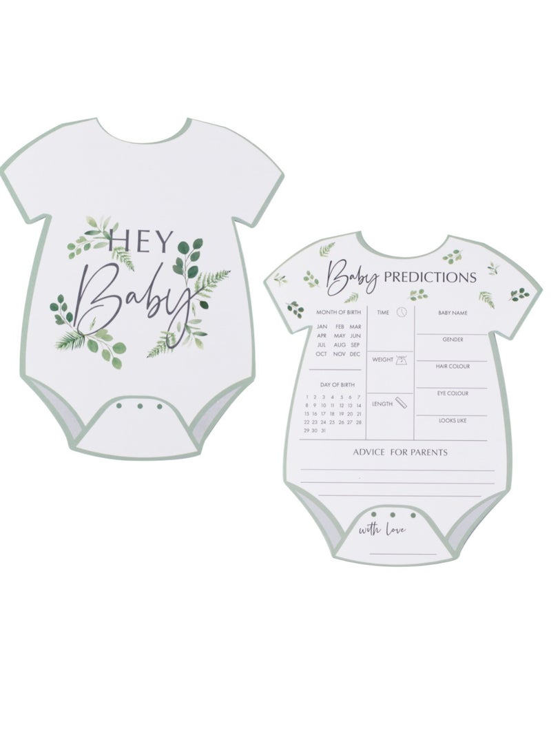 Ginger Ray - Ginger Ray Baby Grow Predictions Cards - Fun Baby Shower Game - Image 1