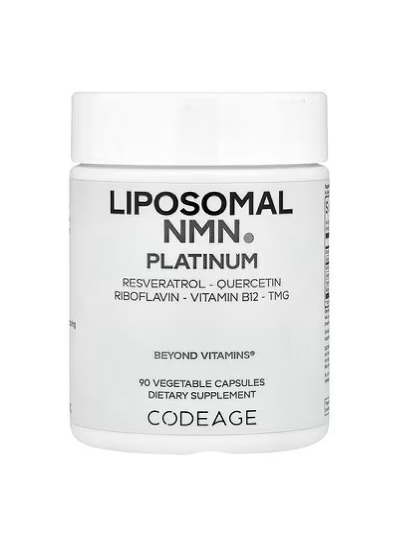 Codeage Liposomal NMN Platinum, 90 Vegetable Capsules