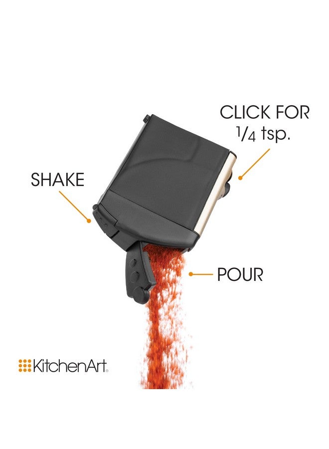 KitchenArt 57010 Select-A-Spice Auto-Measure Carousel Professional Series, Satin - Image 2