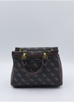 GUESS Sestri Pebbled Faux Leather Satchel Bag  - Image 2