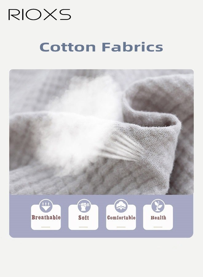 RIOXS 2PCS T-Shirt and Pants Set, Short Sleeved Cotton Shirt and Linen-cotton Pants, Fashionable Outfit for Toddlers, Comfortable Skin-friendly Summer Suit for Kids, Suitable for Daily Wear, Home Wear or Photography Dressing - Image 2