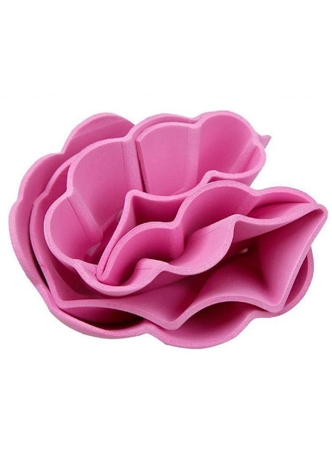 Shuiniba - Baby Safe Shampoo Shower Bathing Protection Soft Shower Cap Hat Wash Hair Shield for Children Kids (Pink) - Image 1