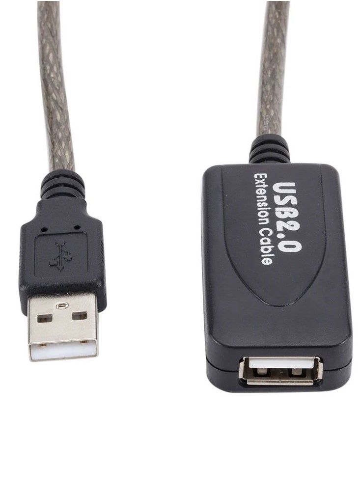 Generic Hight Speed Active USB 2.0 Cable 20M Type A Male To Female Repeater Booster Amplifier Extension Cable  - Image 3
