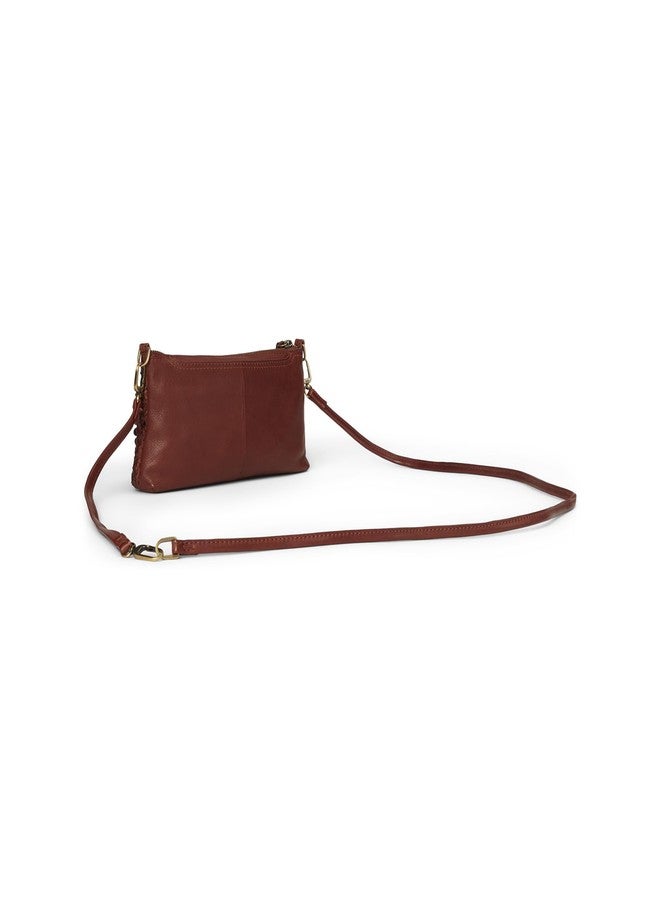 HOBO Women's Darcy Crossbody, Chestnut, One Size - Image 2