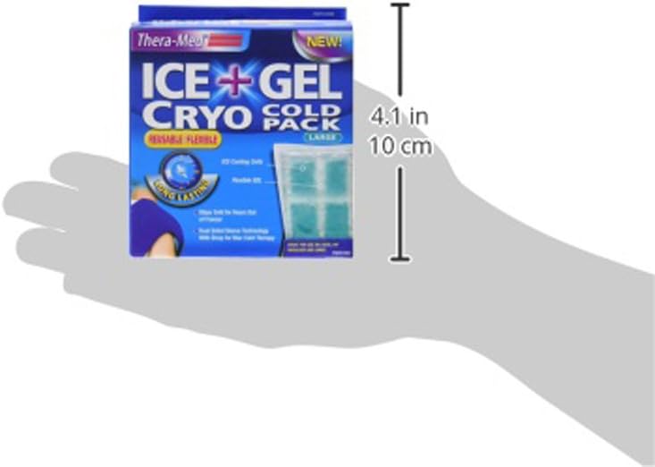 Theramed Reusable Gel Ice Pack with Straps for Pain Relief - Large 35" x 6" for Back, Neck, Knee, Ankle, and Elbow Injuries - Image 5
